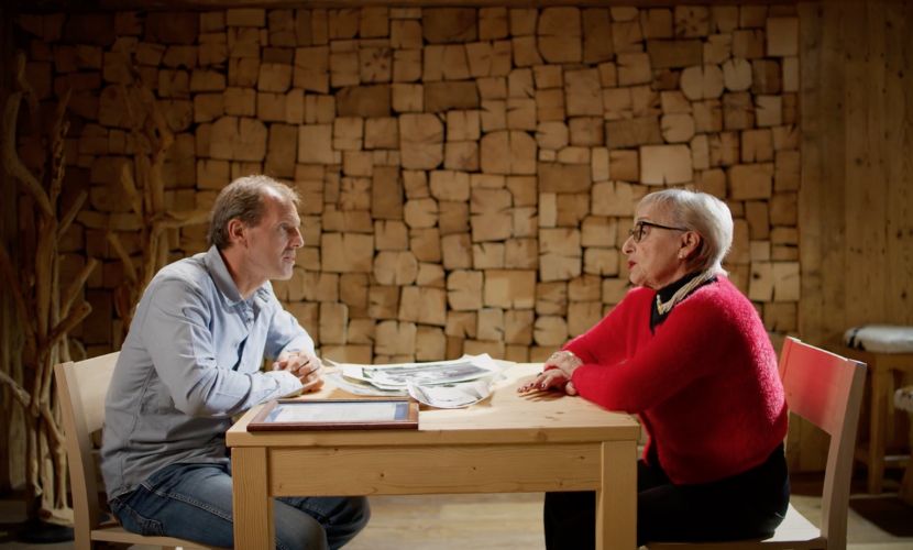sul set di gino soldà simone moro e giannina