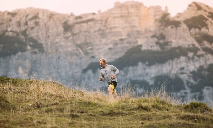 simone moro durante le riprese del film gino soldà