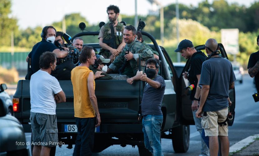 set di War - la guerra desiderata roma pick up behind the scenes